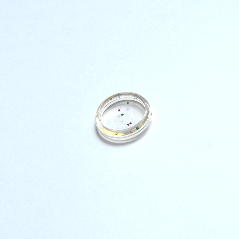 100pcs 24mm Flash Point Binding Disc Plastic Round Binding Ring Discs Button Binder Accessories Buckle Mushroom Hole Book: 2