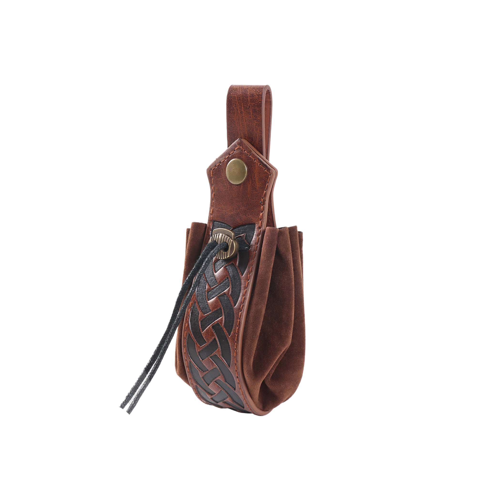 5PCS Halloween Costume Accessories Set Medieval Renaissance Knight Belt Viking Vintage Sac Cosplay Props Leather Waist Belt Set