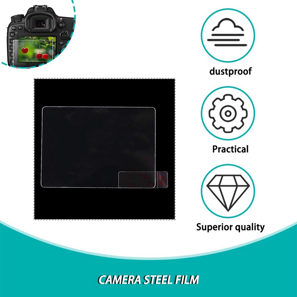 Screen Protector Voor Canon 550D 60D 600D Gehard Glas Lcd Screen Protector Film 0.4Mm Hd Beschermende Waterdichte Cover