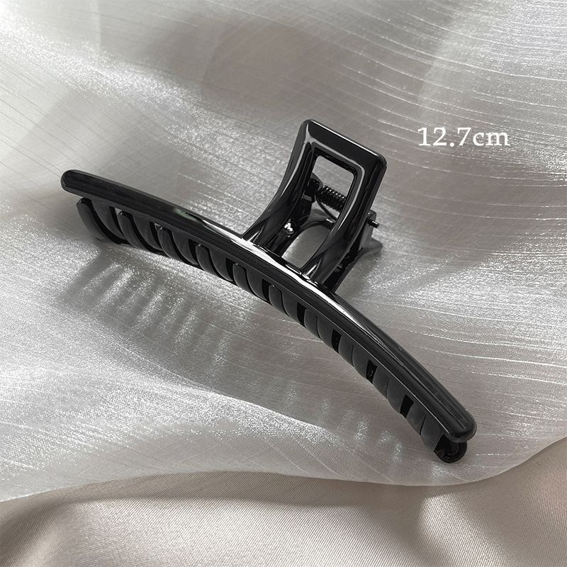 Grote Vrouwen Haarclip Trendy Acryl Haarspeld Mode Franse Elegante Haargrepen Grote Haarklauw Clips Meisjes Koreaanse Haaraccessoires