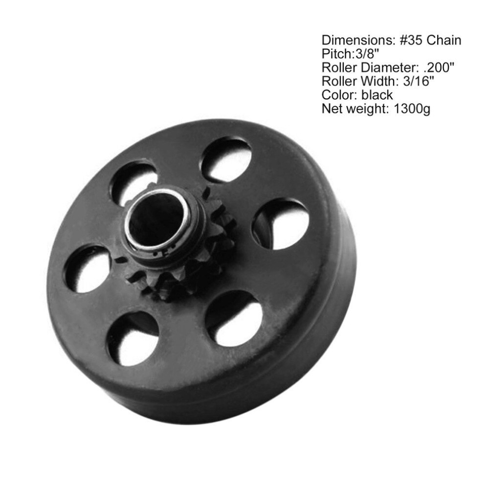embrayage centrifuge 3/4 "alésage 35 chaînes 12 T Go-Kart Mini moteur de vélo 12 dents chaudes