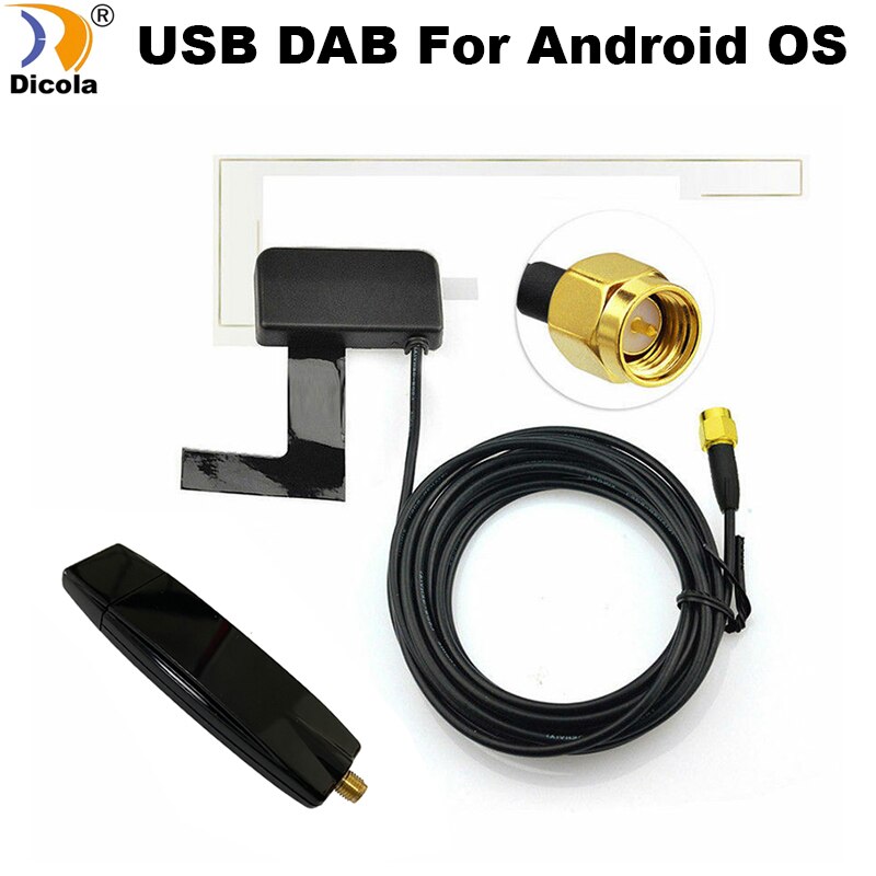 Autoradio Tuner Ontvanger Auto Dab Antenne Dab Antenne Voor Android Dvd Dab + Antenne Ontvanger Voor Europa Australië