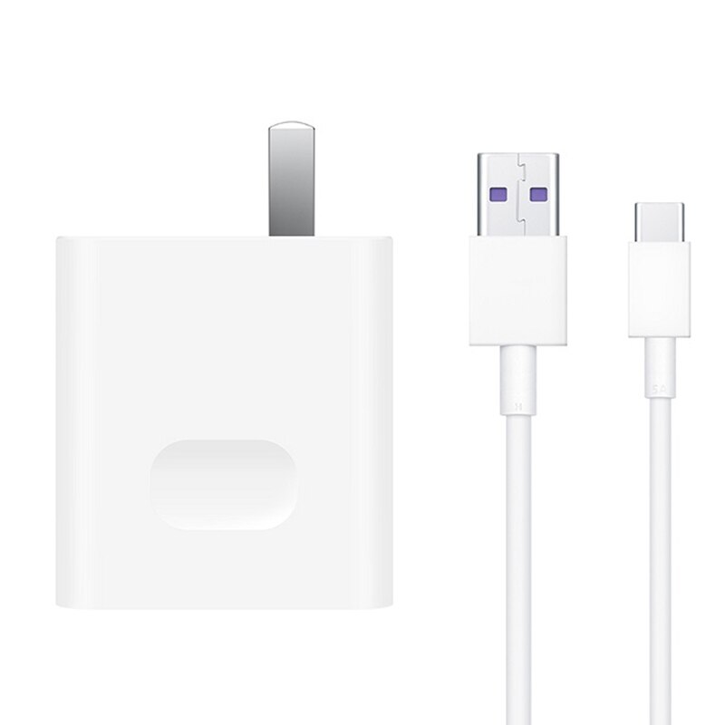 Oryginalna szybka ładowarka HUAWEI Mate20 10V4A 40W szybka ładowarka USB 5A USB3.1 TYPE-C szybki kabel do Honor9 10 P20 P10: US Charger Cable