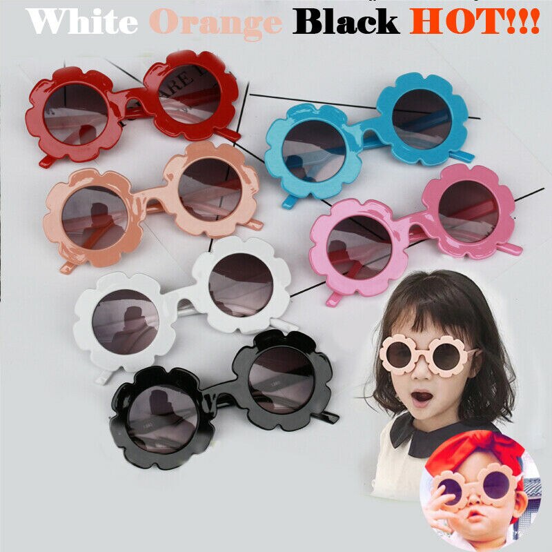 Bebé chico niños Unisex marco gafas de sol UV400 niño niños al aire libre gafas