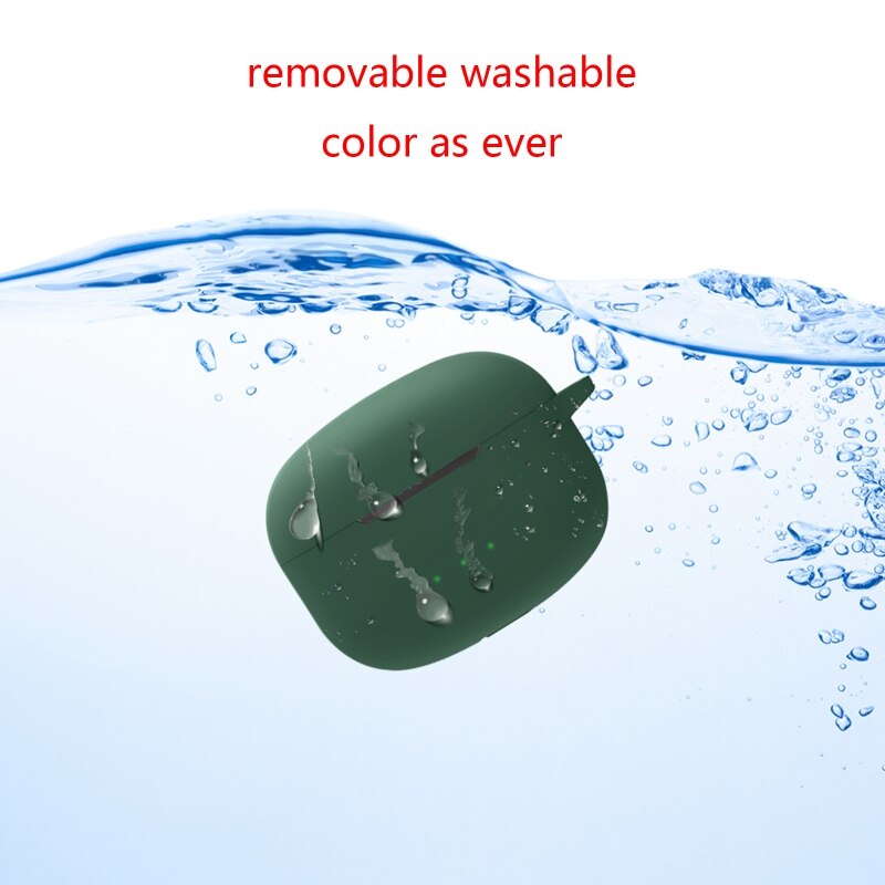 Housse antichoc Compatible avec Oraimo FreePods 3 étui de Protection des écouteurs étanche manchon antidérapant