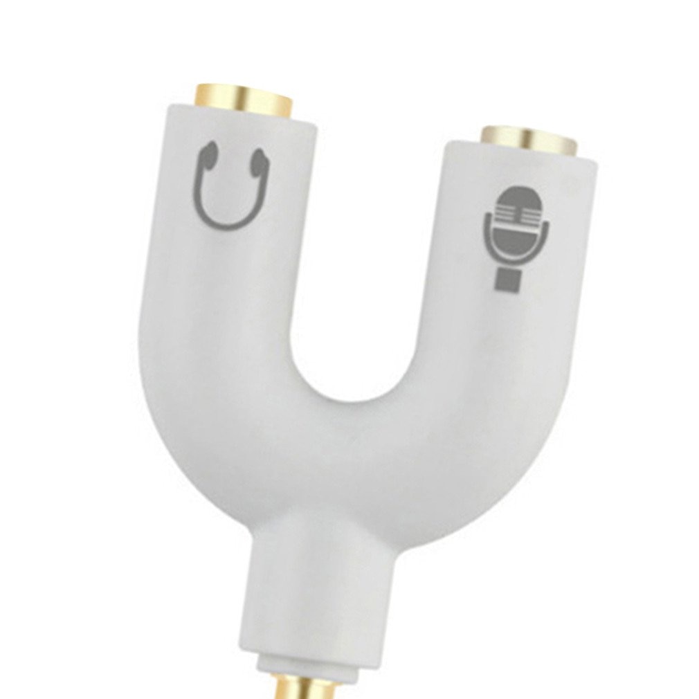 3.5mm Double Jack Adapter to Headphone for MP3 Player Earphone Splitter Adapter