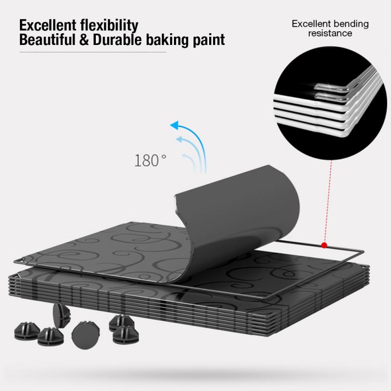 Stackable Plastic Storage Shelves Multifunctional Modular Closet Cabinet Bedroom Living Room Home Racks Bedroom Furniture HWC