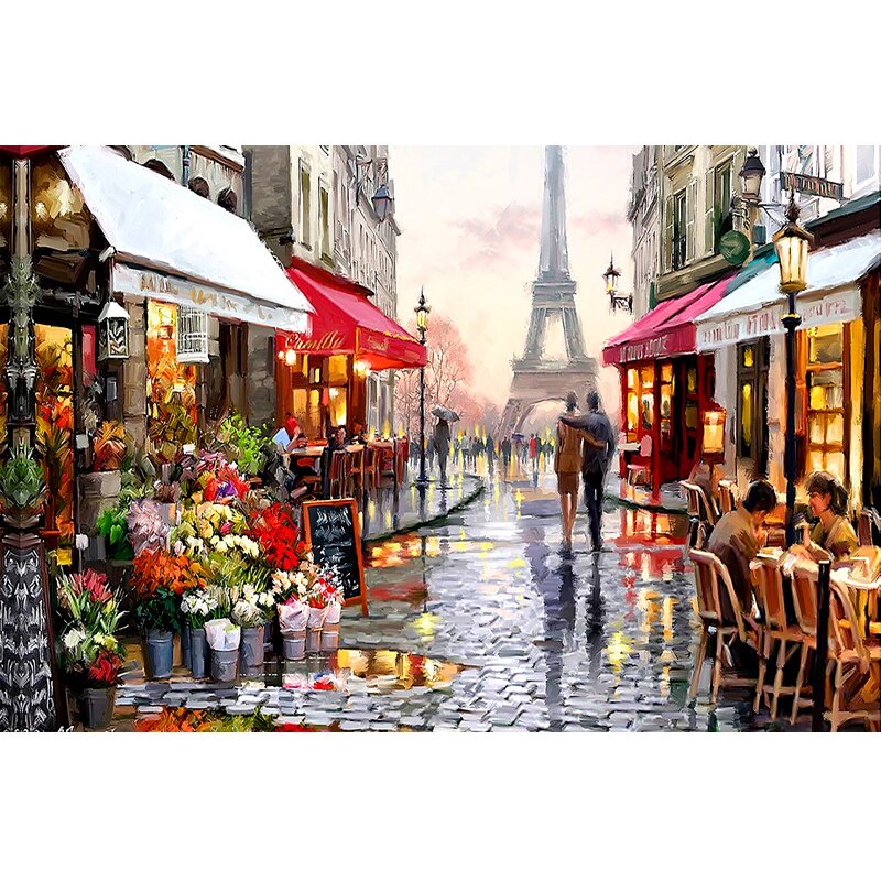 Puzzel Met Doos Foto Puzzel 1000 Stuks Mini Papier Montage Puzzel Speelgoed Voor Volwassenen Kinderen Educatieve Spelletjes Speelgoed