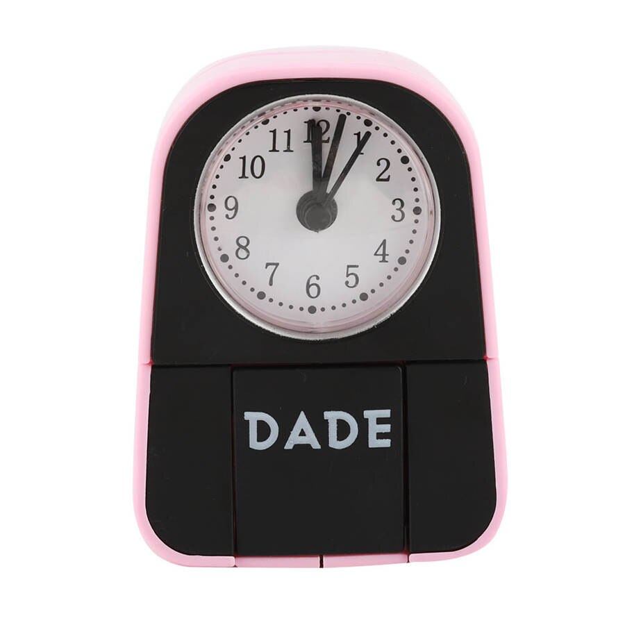 Leuke Cartoon Misvormde Hond Klok Wake Up Wekkers Timer Digitale Klok: Default Title