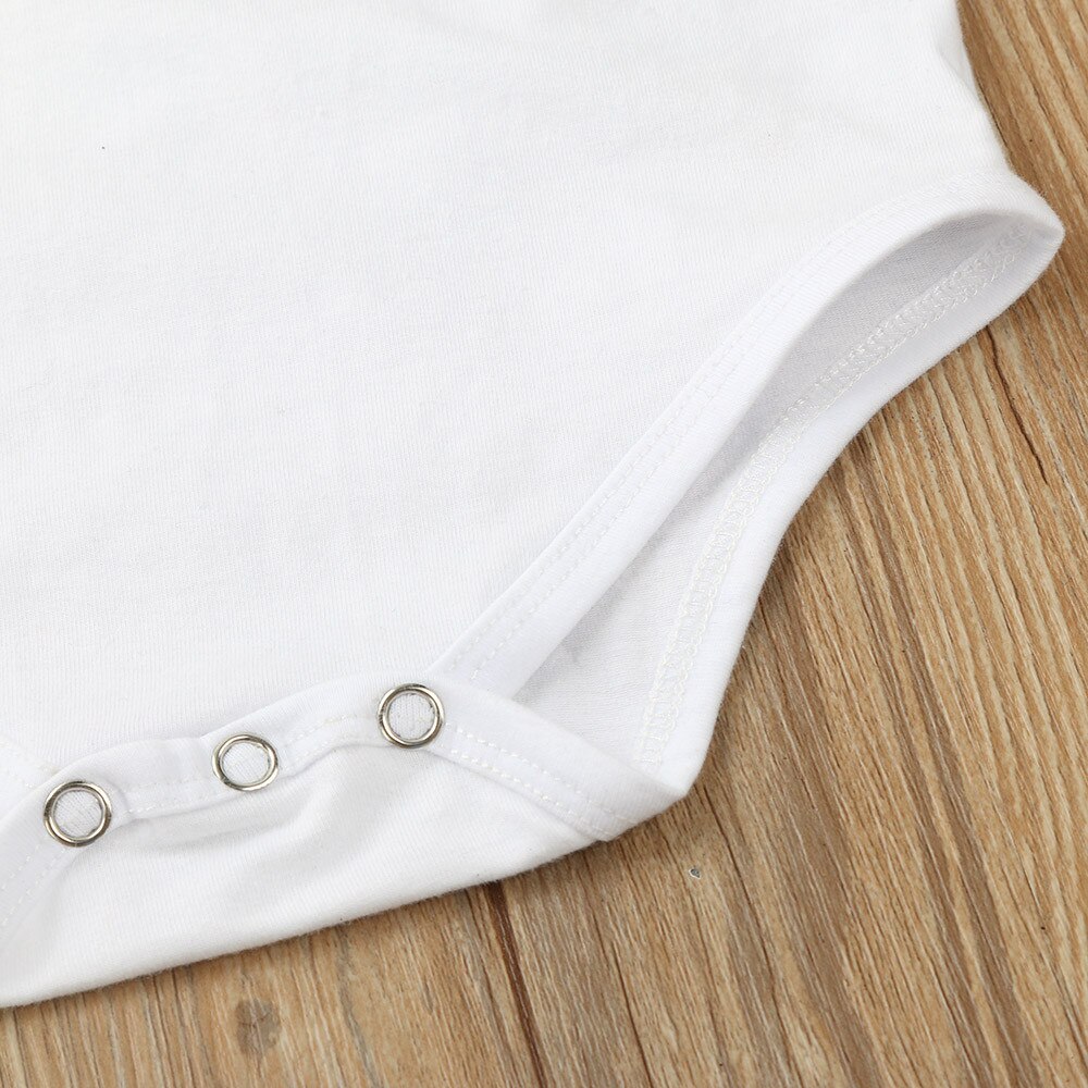 Newborn Infant Baby Girl Boy Short Sleeve Letter Romper Jumpsuit Outfits Clothes Toys Casual Daily 0-18M baby Romper