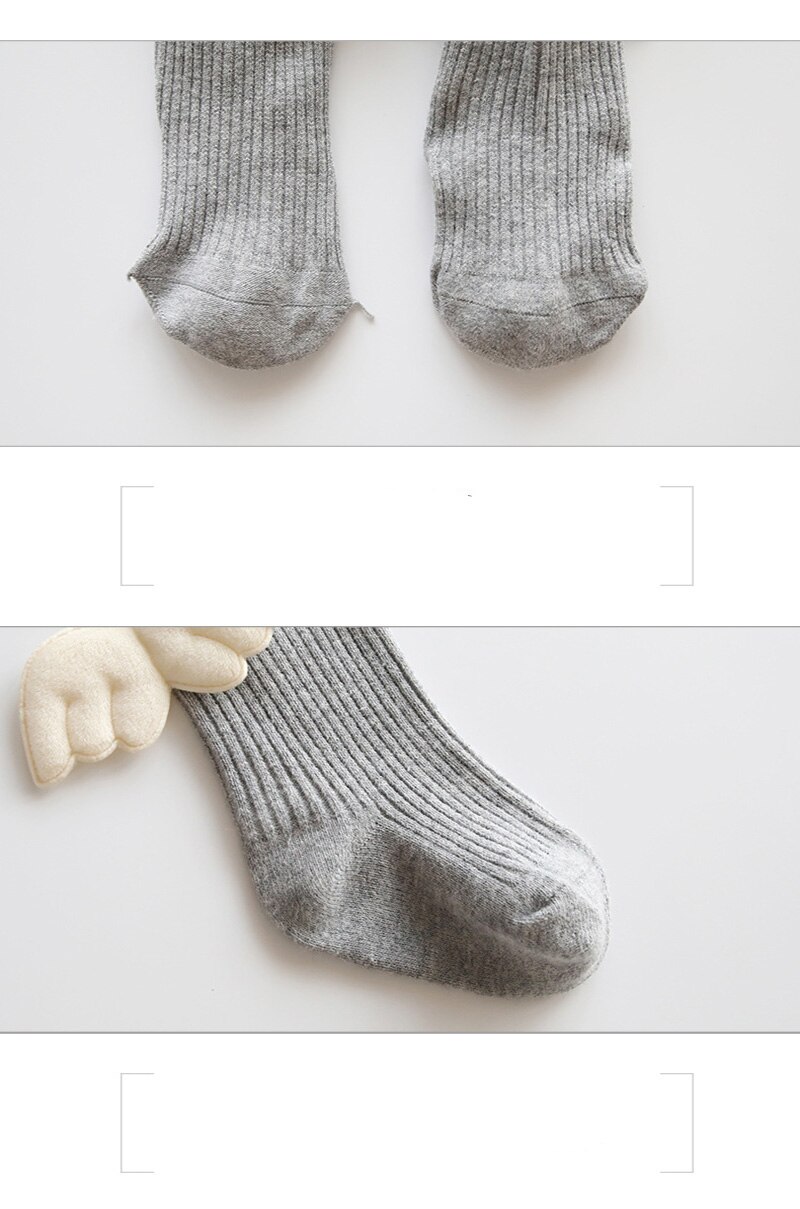 GZhilovingL Autumn Winter Infant Baby girls Cotton Angel Lovely Wing Pantyhose Warm Child Kids Ribbed Legging Knitted Stockings