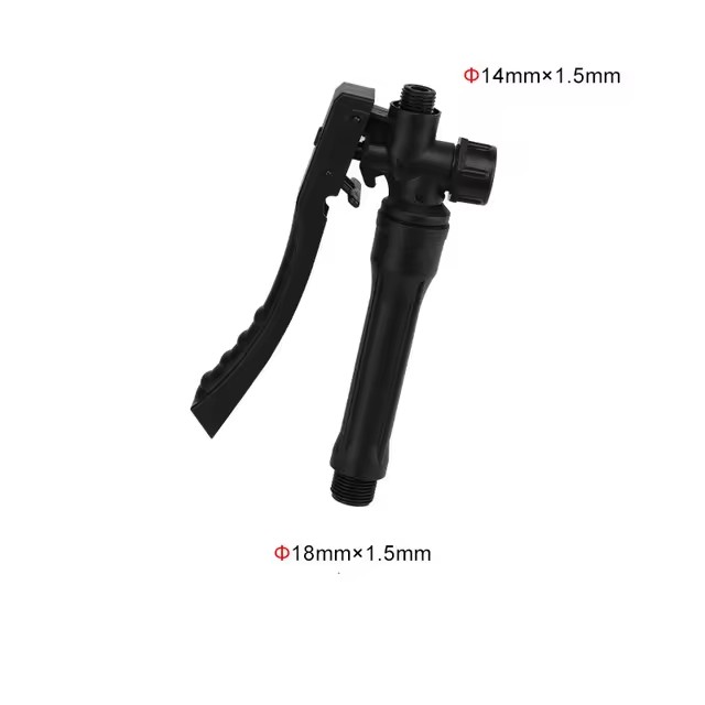 Handheld Handle Trigger Press Switch With Lock Connector For Electric Spraying Hand Sprayer Outdoor Garden Sprayer Accessories: WHITE