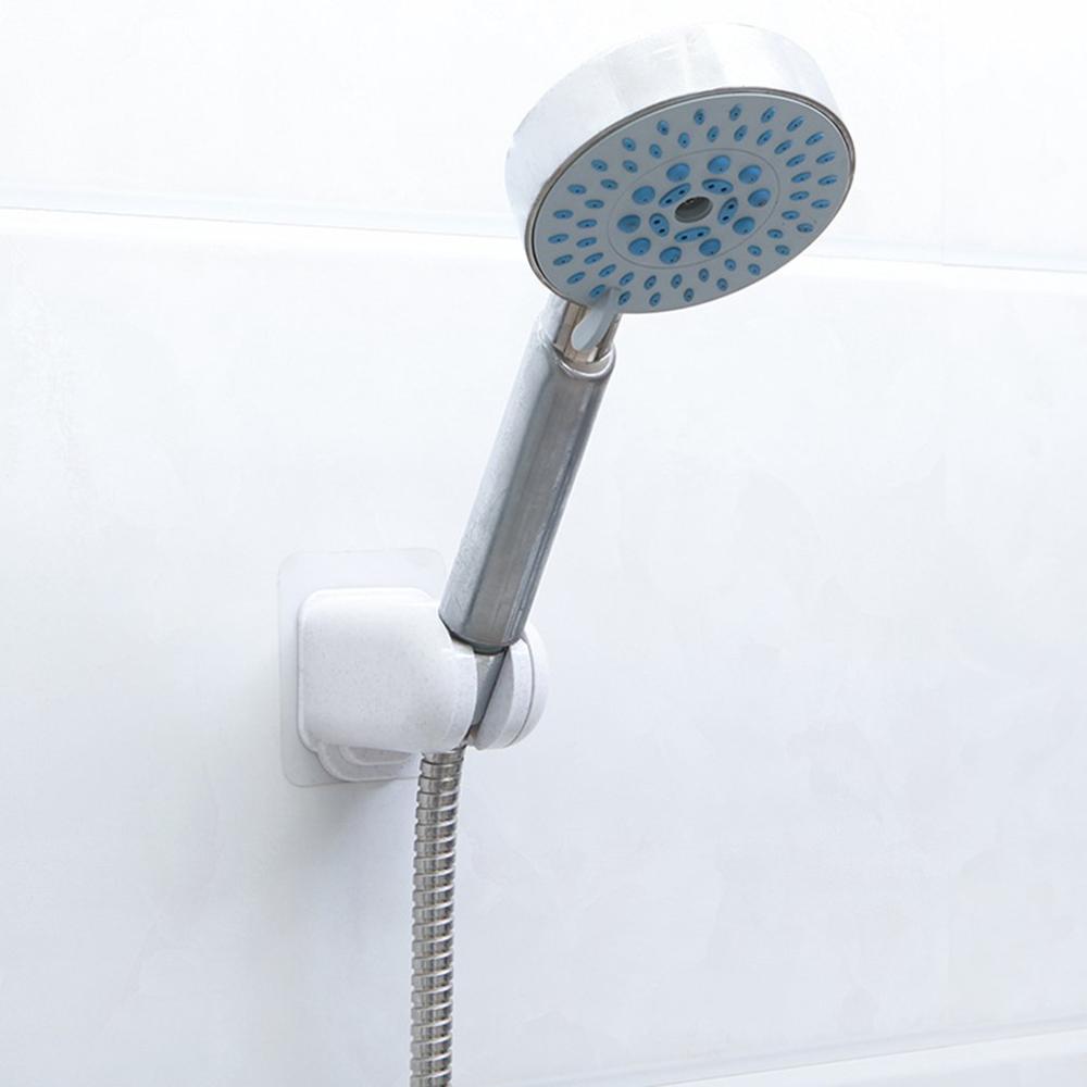Badeværelse magisk non-stick justerbar sømfri brusestativ-nordisk blå har tre farver for lang holdbarhed: Hvid