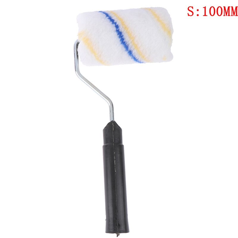 Diy multifuncional pincel de rolo de pintura uso doméstico escovas de parede enfrentar rolo ferramenta de pincel de pintura decorativa 4-9 polegadas: 4 inches