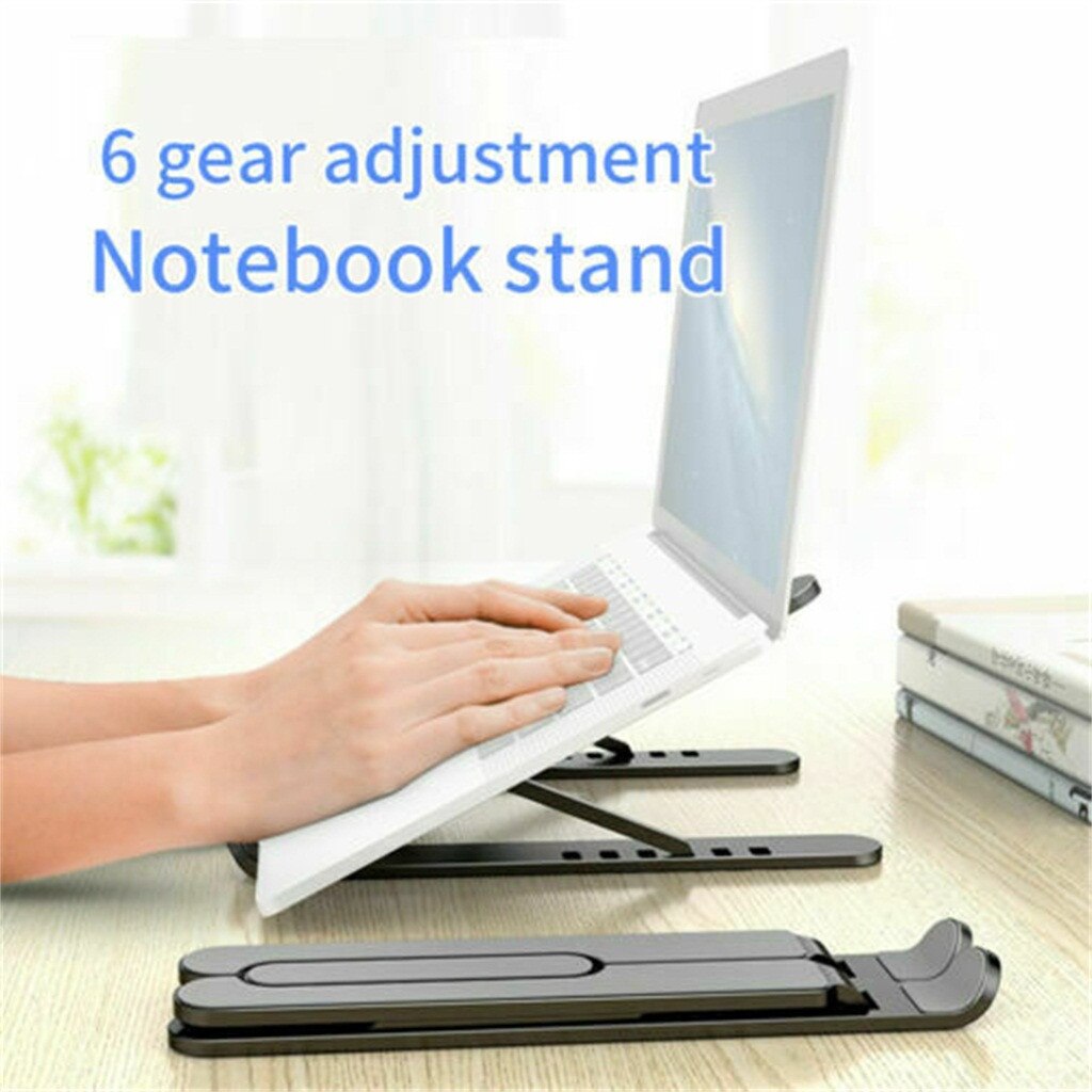 Adjustable Foldable Laptop Stand Non-slip Desktop Notebook Holder Laptop Stand For Macbook Pro Air iPad Pro DELL HP