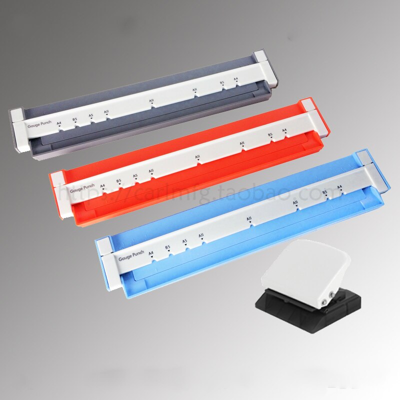 3 tipos de funciones, papel A4 puede golpear 30 agujeros, papel B5 puede golpear 26 agujeros, papel A5 puede golpear 20 agujeros, máquina perforadora