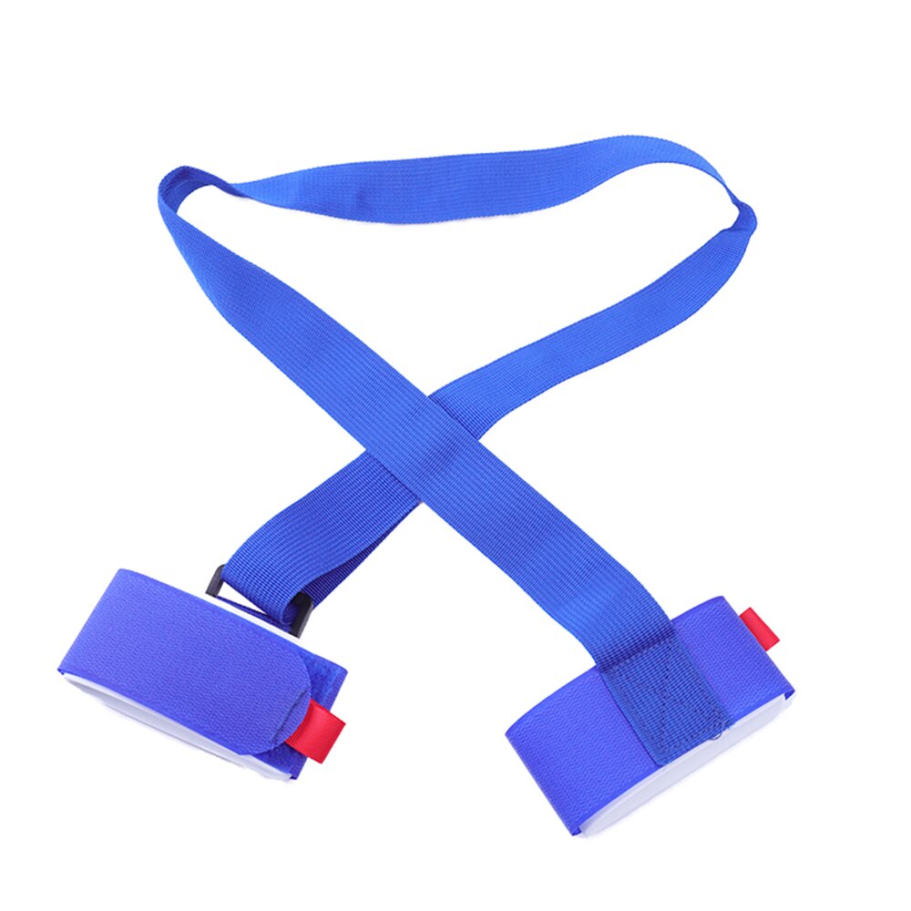 1.2M Ski Carrier Straps Handle Adjustable Snowboard Shoulder Strap Handle Skis Sling Braces Hand Carrier Black Hook Loop: Blue