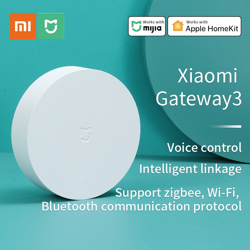 Xiaomi Mijia wejście 3 sprytny Centrum multi-tryb wejście ZigBee 3.0 Xiami termometr 2 praca z Mi Dom APP jabłko Homekit APP