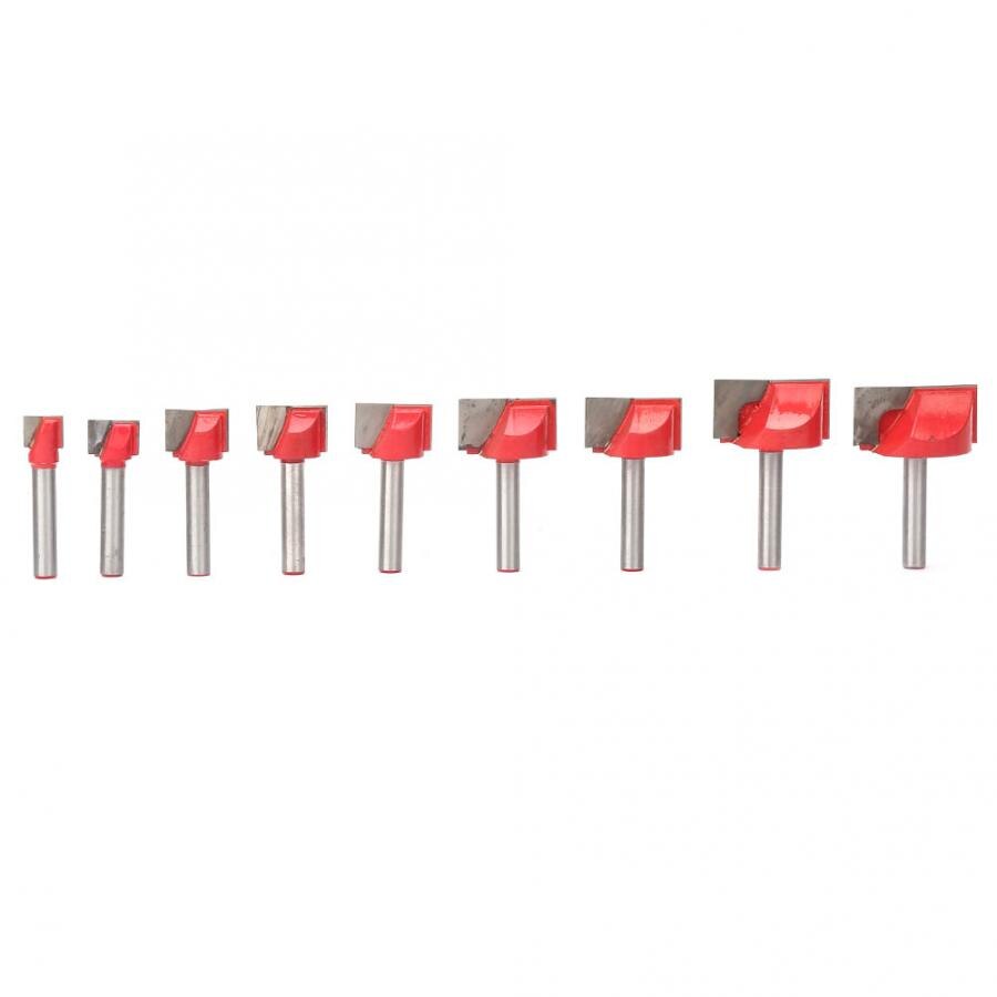 9Pcs 10-32mm High Accuracy 6 Shank Woodworking Eng... – Vicedeal