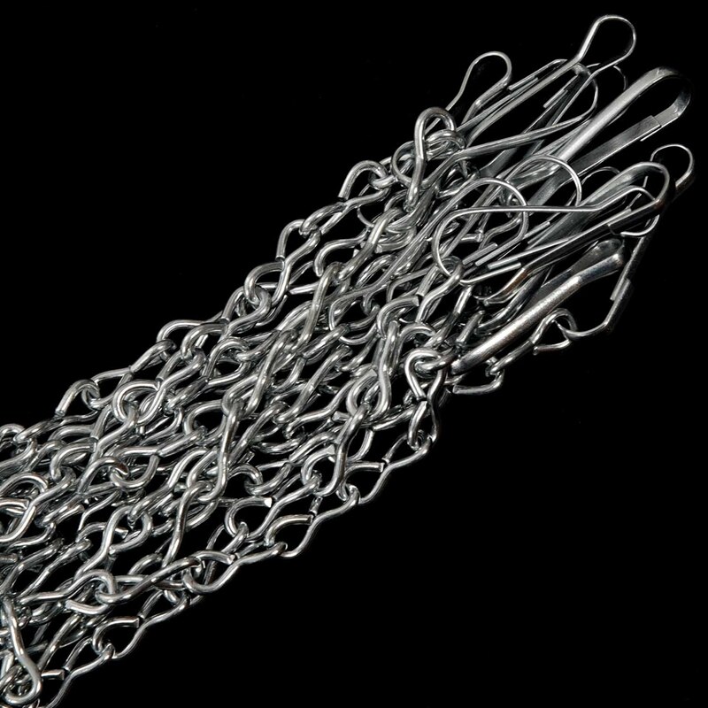 basketball net, galvanized metal net, steel chain net, strong and robust for outdoor basket