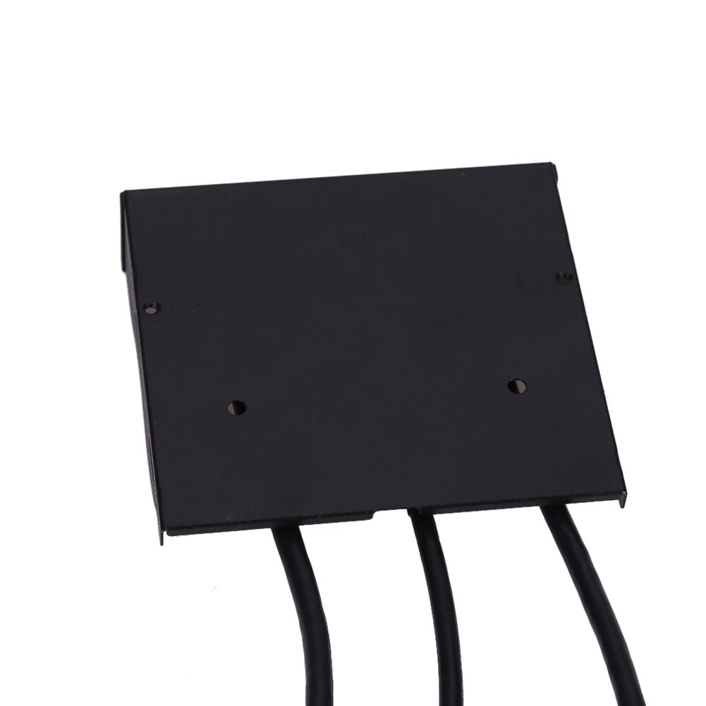 3.5in 20Pin to USB 3.0 4 Ports HUB with HD Audio PC Floppy Expansion Front Panel Computer Splitter Converter Adapter Connector