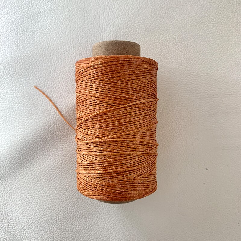 Basisfarver serie flad vokstråd 250m 150d fladsyede vokslinje håndlavet gør-det-selv til læder 1mm fladvokset synylontråd