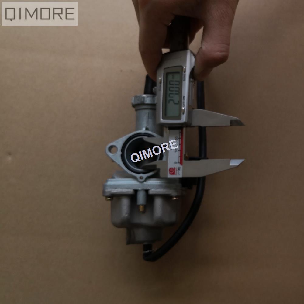 Carburador de 27mm (tipo de estrangulador manual) PZ27 para motocicleta CG150 QJ150 ZJ150 162FMJ CB150 XL125S