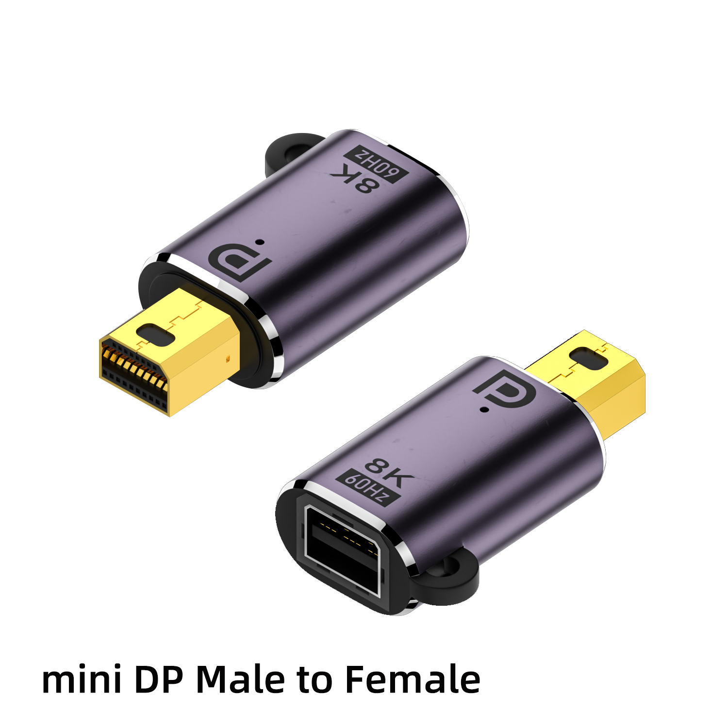 8K Mini DP Displayport 1.4 Adapter Converter 8K@60Hz 4K@144Hz DP to Mini DP Male to female Connector Extender for PC Laptop TV: Blue