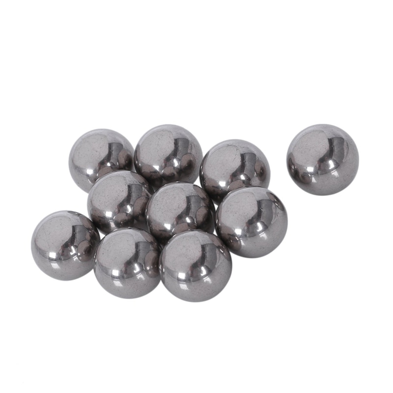 10 pieces, 14 mm diameter, steel balls, for bicycle bearings: Default Title