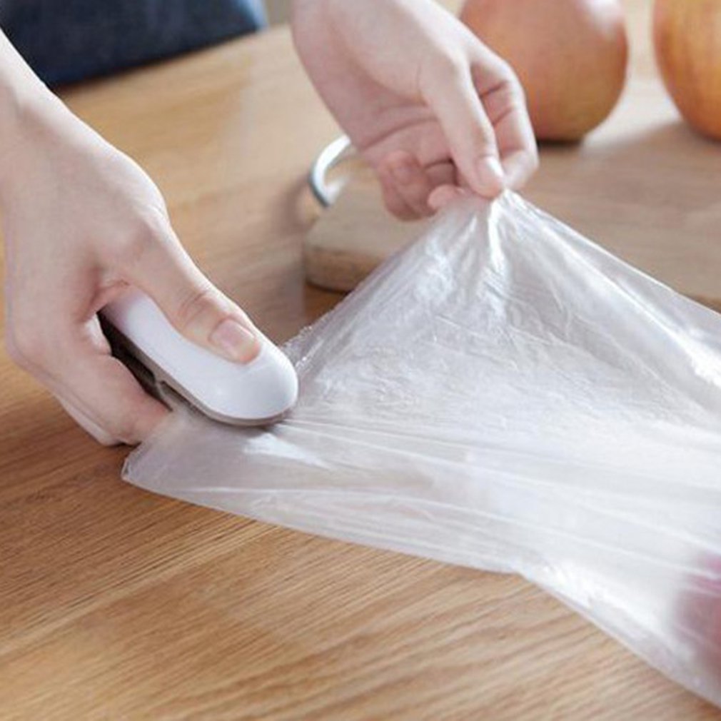 Portable Manual Mini Sealing Machine Sealer Food Sealing Clip Hand Pressing Open Plastic Bag Simple Operation