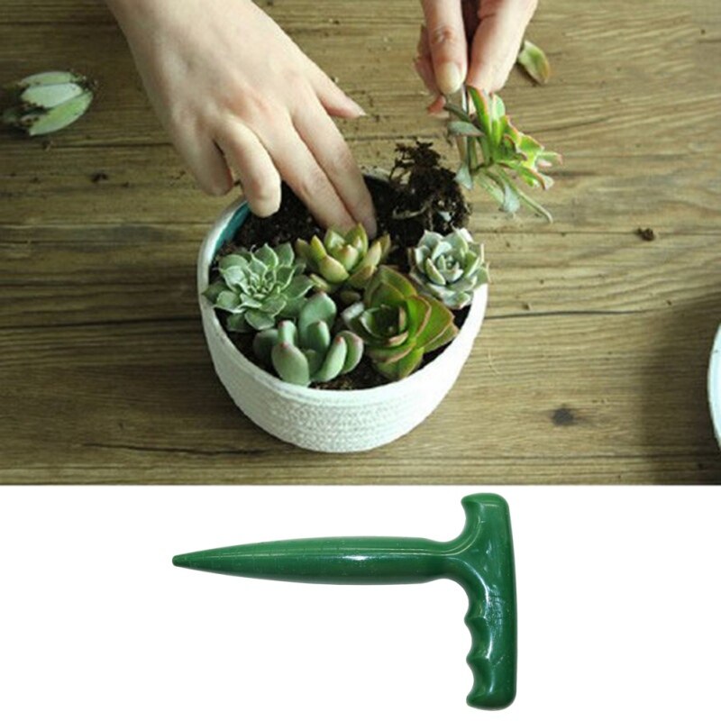 Plastic Soil Punching Machine Seedling Puncher Sowing Tool Spread Soil Punching Machine Gardening Supplies Garden