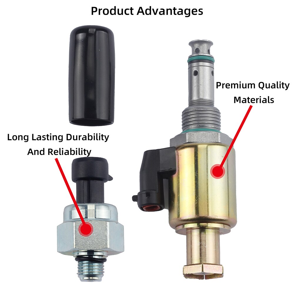 SOPEDAR Injection Pressure Valve IPR ICP Fuel Injection Pressure Regulator For Ford F-250 F-350 F-450 F6TZ9F838A F81Z9C968AB