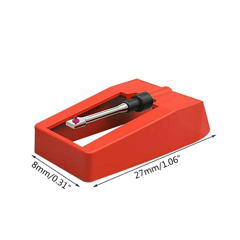 5 Pcs Vervangen Aluminium Platenspeler Naald Stylus Voor Draaitafel Reparatie Onderdelen