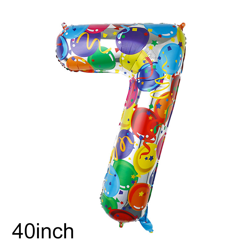 Globos de aluminio con números de Color grande de 40 pulgadas, globos digitales, decoración de de segundo cumpleaños, globo de helio para Baby Shower para niños y adultos: Rojo rosado