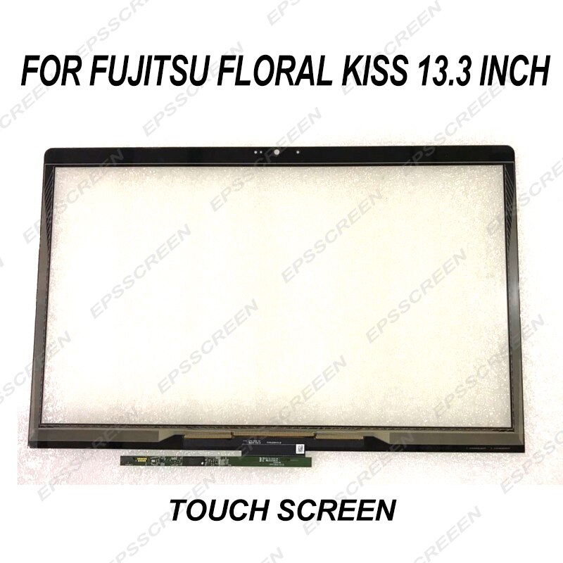 replacement 13.3 touch panel for Fujitsu Floral Kiss lifebook screen digitizer display front glass screen women laptop