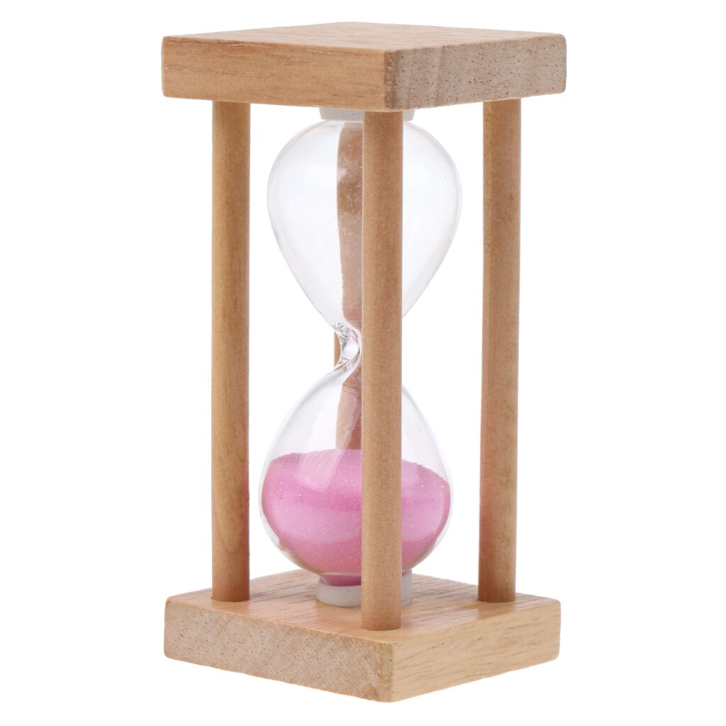 1/3/5/10/15/30/60 Minutes Hourglass Sandglass Sand Clock Timer Table Shelf Decor