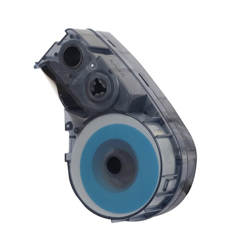 for M21-250-595 6.35mm Width Label Tape Black On White Compatible for BMP21 Plus ID Pal and LABPAL Label Printers