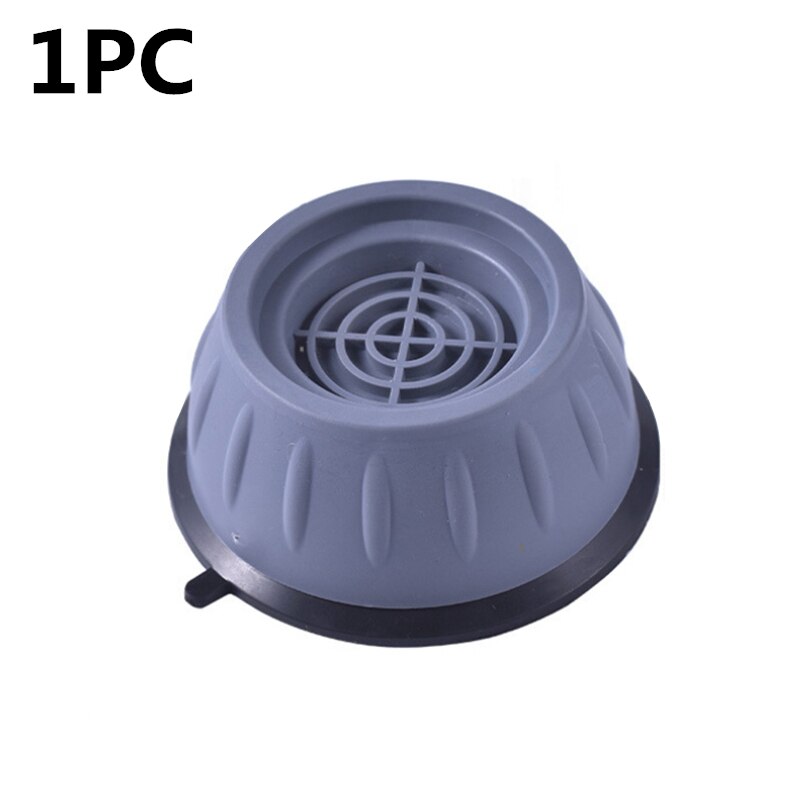 Almohadillas antivibración para los pies, alfombrilla de goma antivibración para lavadora, almohadilla antideslizante fija Universal para el hogar, 4 piezas: 1PC