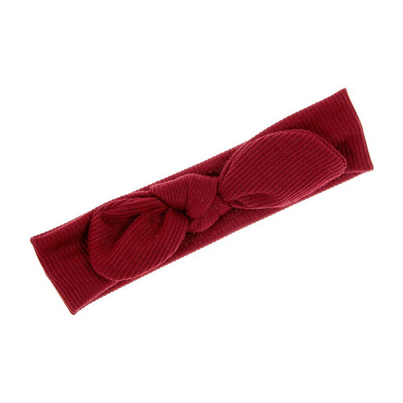 Novo algodão macio malha bebê heaband bonito coelho orelha elástico hairband bebê menina headbands bebê acessórios para o cabelo recém-nascido faixa de cabelo