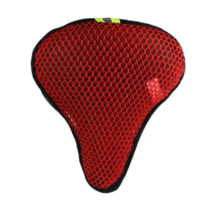 Fiets Accessoires, Fiets Seat Comfortabel En Ademend Geschikt Voor Weg Mountainbike: Rood