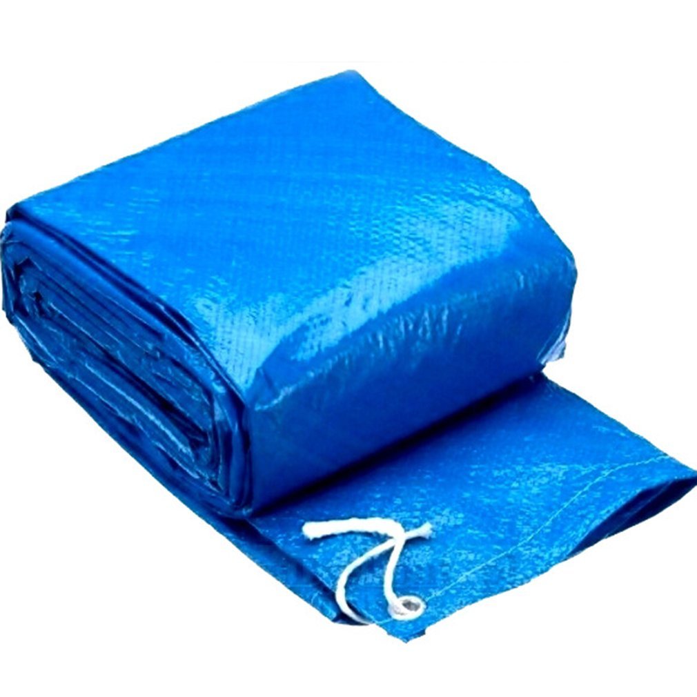 Stor storlek pool runt markduk läppskydd dammtät golvdukmatta för utomhusvilla trädgårdspool