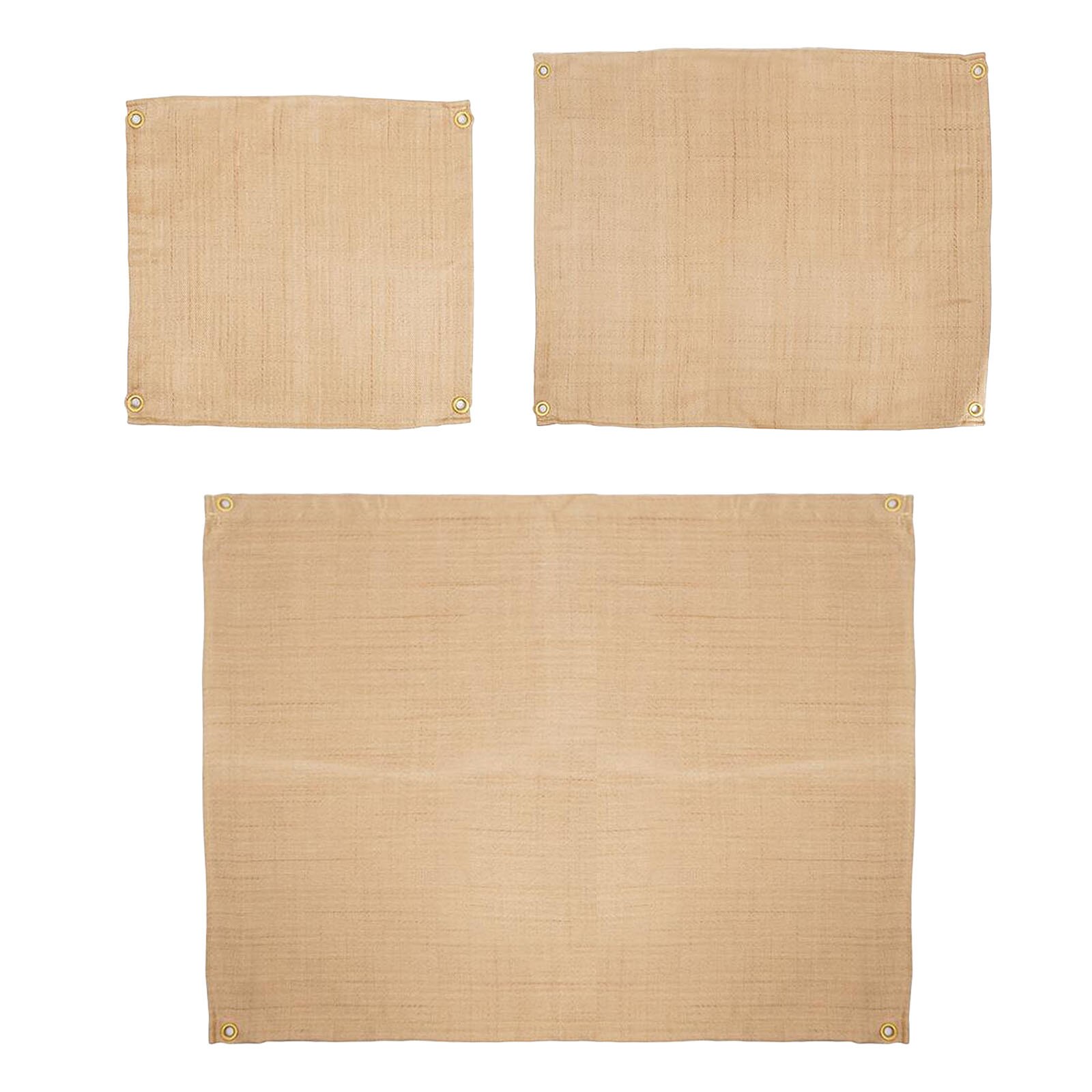 Pack De 2 Couvertures De Soudage 5x5 Pieds - Fibre De Verre Ignifuge