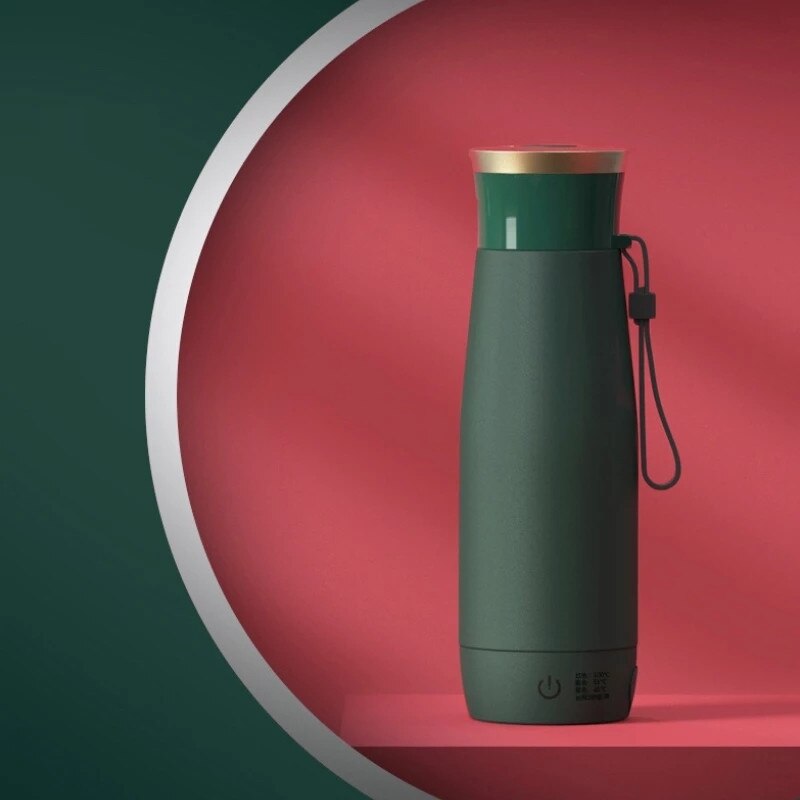 300ML bollitore elettrico portatile Thermos termico tazza acqua bollente mini isolamento termico tazza di acqua calda tè caffè fornello da viaggio