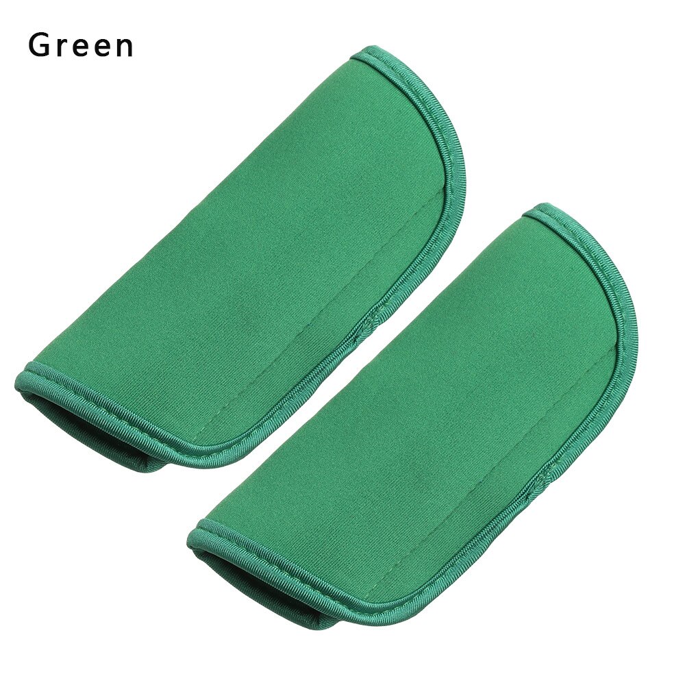 2 st / set barnvagn handtag täcka barnvagnar armstöd täcker självhäftande elastiskt vattentätt grepp täcka barnvagn tillbehör: Stil 1- grön
