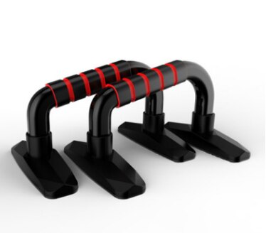 Push-up bracket I-shaped men and women exercise chest muscles and abdominal muscles fitness equipment home push-up trainer: Default Title