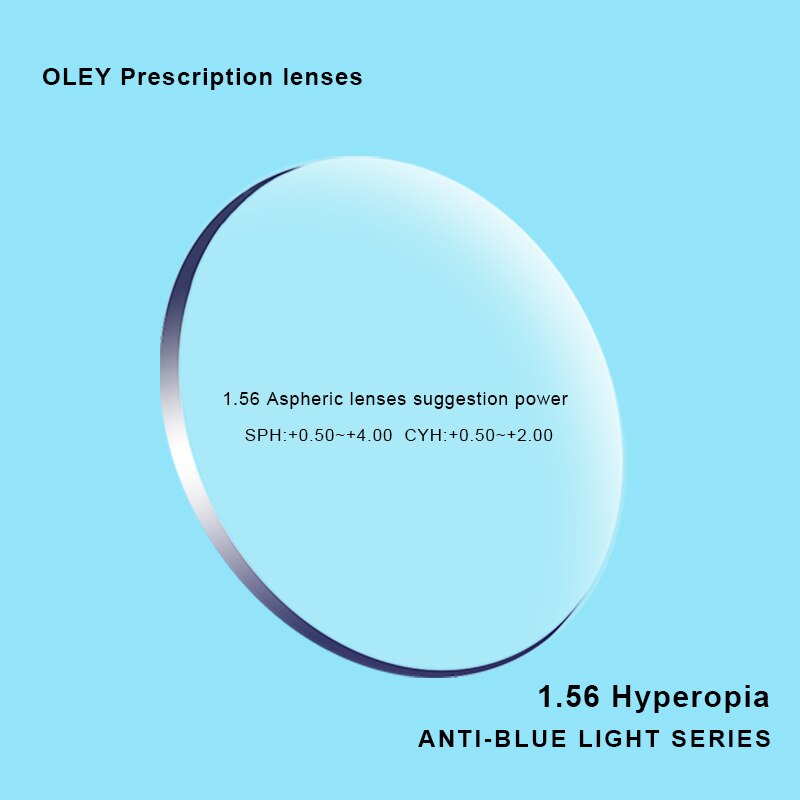 OLEY Classic Business Optical Glasses prescription glasses Titanium alloy frame Myopia Hyperopia Presbyopia glasses Y7714: Hyperopia 1.56