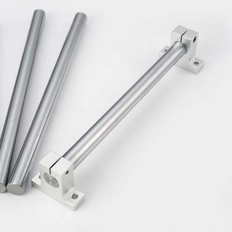 4 stk  sk8 sk10 sk12 sk16 sk20 sk25 sk30 sk35 lineær lejeskinne aksel støtte lineær aksel lineær stang cnc router 3d printer del