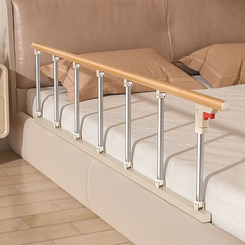 Riel de seguridad para cabecera de personas mayores, protector de cama de un solo lado, barrera anticaída para personas mayores, mango de asistencia para cama en casa