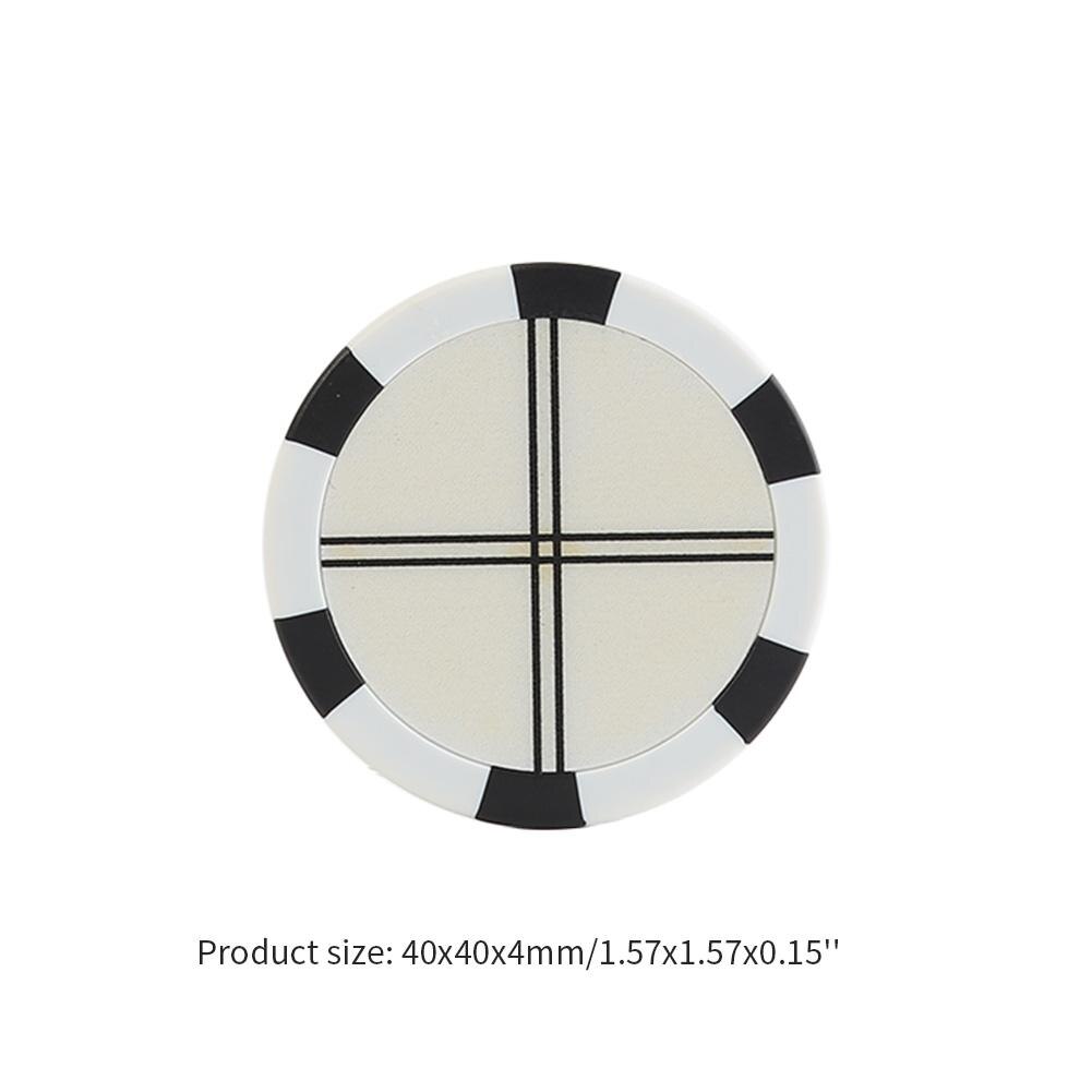 Durable Alignment Line Marker Marks Golf Ball Alignment Line Marker Marks Template Draw Trainer Putting Marking Tool: White