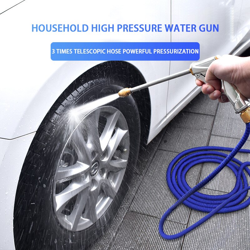 High Pressure Water Gun Metal Water Gun 15/22/30 Meter Car Washer Spray Car Washing Tools Garden Water Jet Pressure Washer